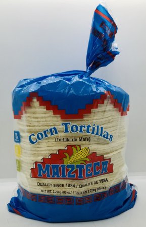 Maizteca Corn Tortillas 2.27kg.