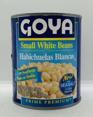Goya Small White Beans 822g.