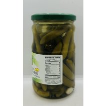 Zarrin Pickled Midget Cucumbers 660mL.