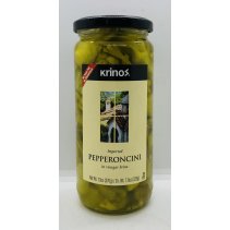 Krinos Pepperoncini in Vinegar Brine 370g.