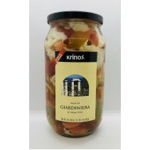 Krinos Giardiniera in Vinegar Brine 907g.