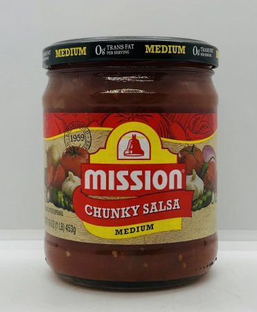 Mission Chunky Salsa Medium 453g.
