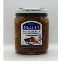 Nezhin Hot Eggplants w. Oriental Spices 460g.