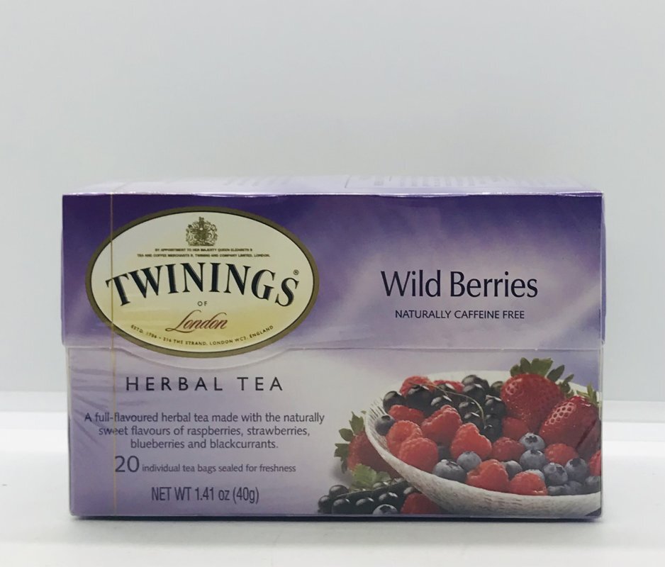 Twinings Herbal Tea Wild Berries 40g Gala Apple Grocery and Produce