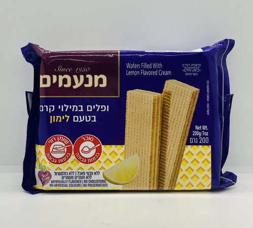 Wafers Filled W Lemon Flavored Cream 200g.