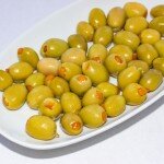 Green Olives Stuffed  With Orange (lb.)