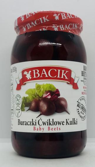 Bacik Baby Red Beets Whole 850g.