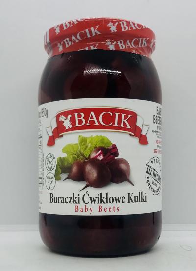 Bacik Baby Red Beets Whole 850g.