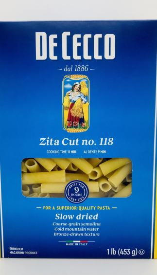 De Cecco Zita Cut no. 118 1LB