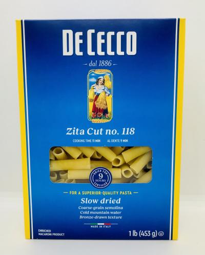 De Cecco Zita Cut no. 118 1LB