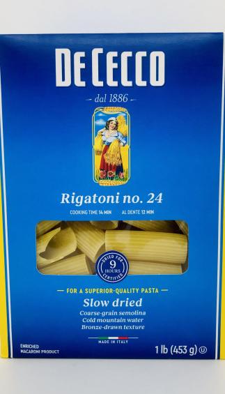 De Cecco Rigatoni no. 24 1LB