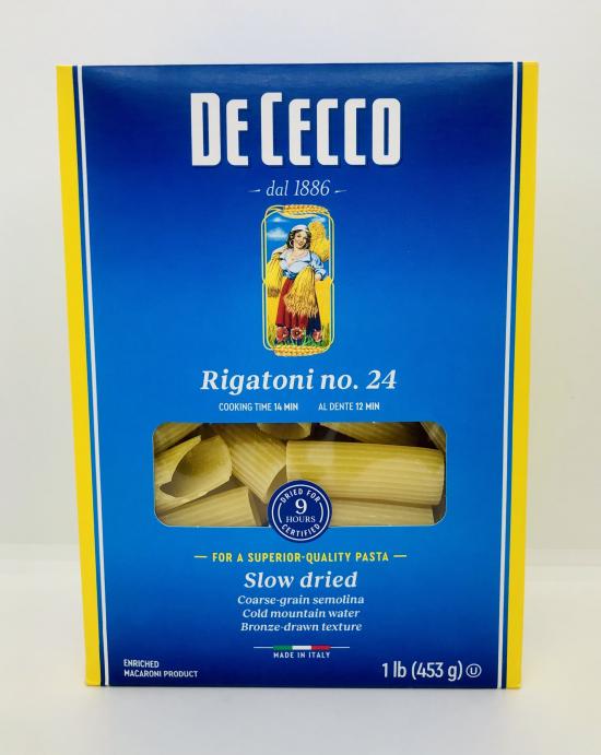 De Cecco Rigatoni no. 24 1LB