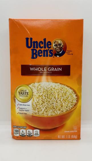 Uncle Ben's Brown Rice 454g.