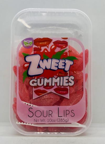 Zweet Gummies Sour Lips 285g.