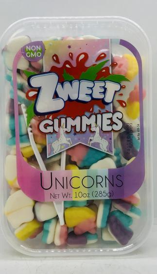 Zweet Gummies Unicorns 285g.