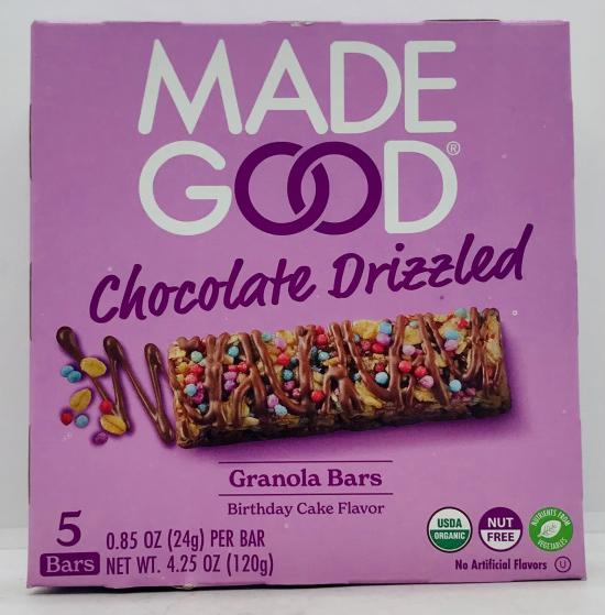 Made Food Chocolate Drizzled 120g.