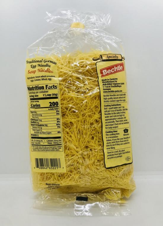 Specialty Bechtle Egg Noodles 1.1LBS