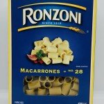 Ronzoni Macarrones no. 28 Macaroni (454g.)