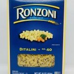 Ronzoni Ditalini no. 40 Macaroni (454g.)