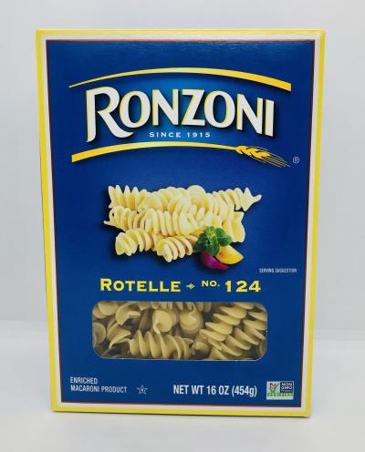 Ronzoni Rotelle no. 124 Macaroni (454g.)