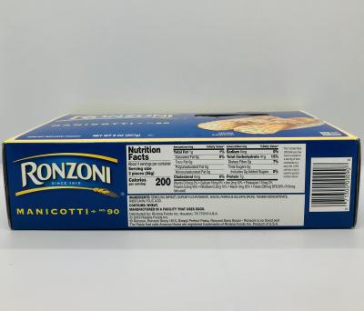 Ronzoni Manicotti Macaroni (227g.)