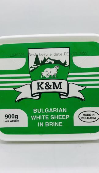 K&M Bulgarian Cheese 900G