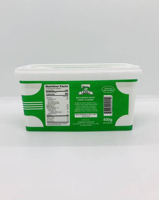 K&M Bulgarian Cheese 400g.