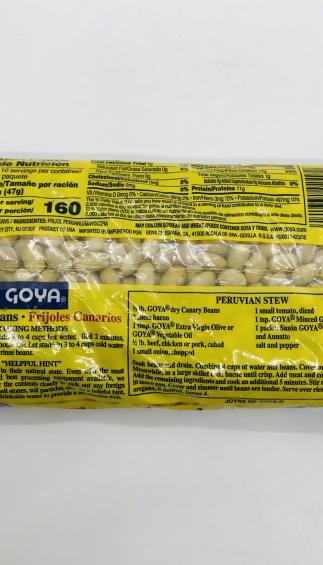 Goya Canary beans 454g.