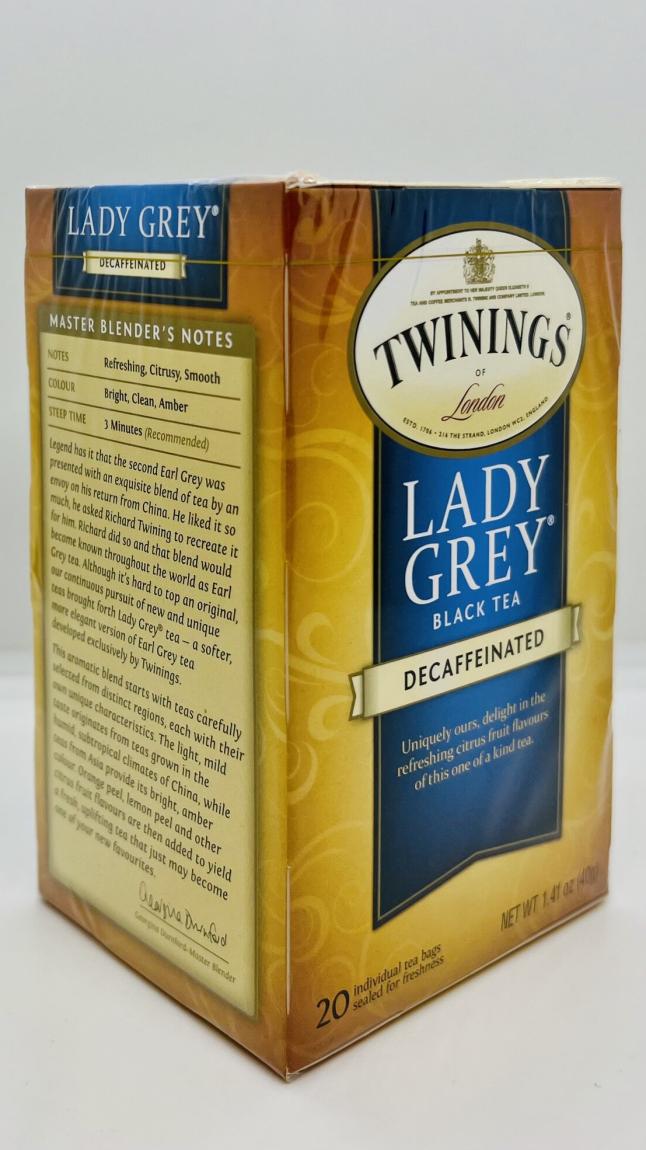 Twinings of London Lady Grey, Black Tea - 20 tea bags