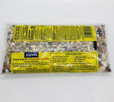 Goya 16 Bean Soup Mix 454g.