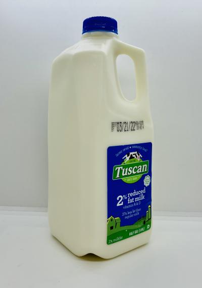 Tuscan 2% reduced fat Milk half gallon