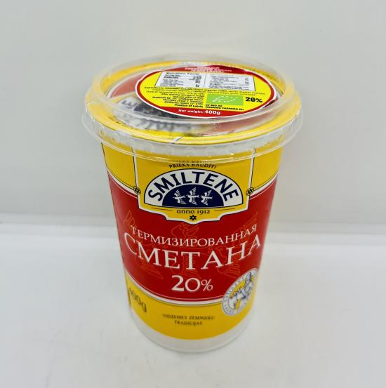 Smiltene Thermized sour Cream 400g.