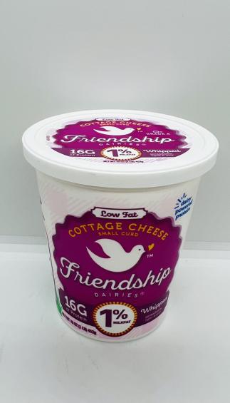 Friendship whipped Cottage cheese 1%