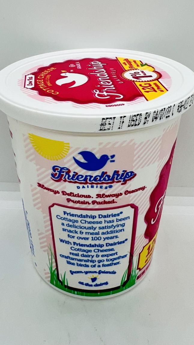 Friendship pineapple cottage cheese