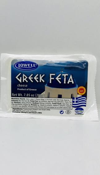 Lowell Greek Feta 200g.