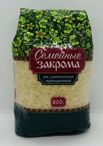 Semeynie Zakroma Steamed Rice 800g.