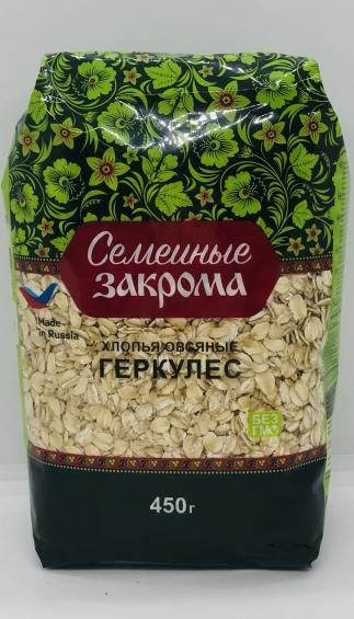 Semeyniye Zakroma grain oats 450g.