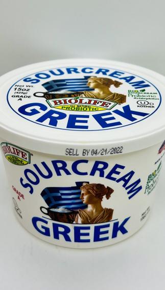 Biolife Greek sour cream