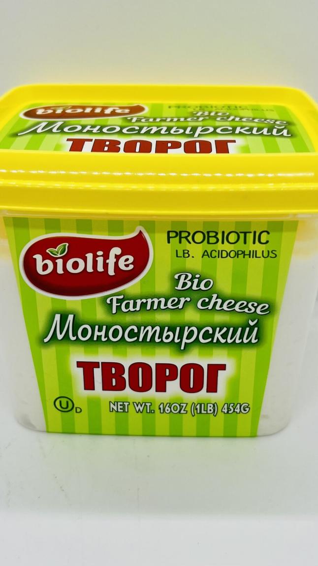 Biolife Bio farmer Cheese Monostirskiy