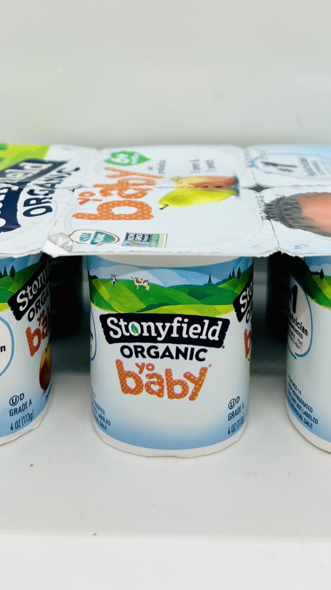 Stonyfield organic Baby Pear/peach