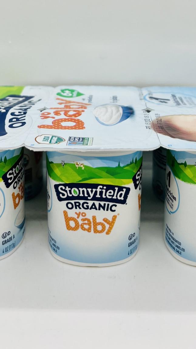 Stonyfield organic yo baby 6m.+ Yogurt 6 plain