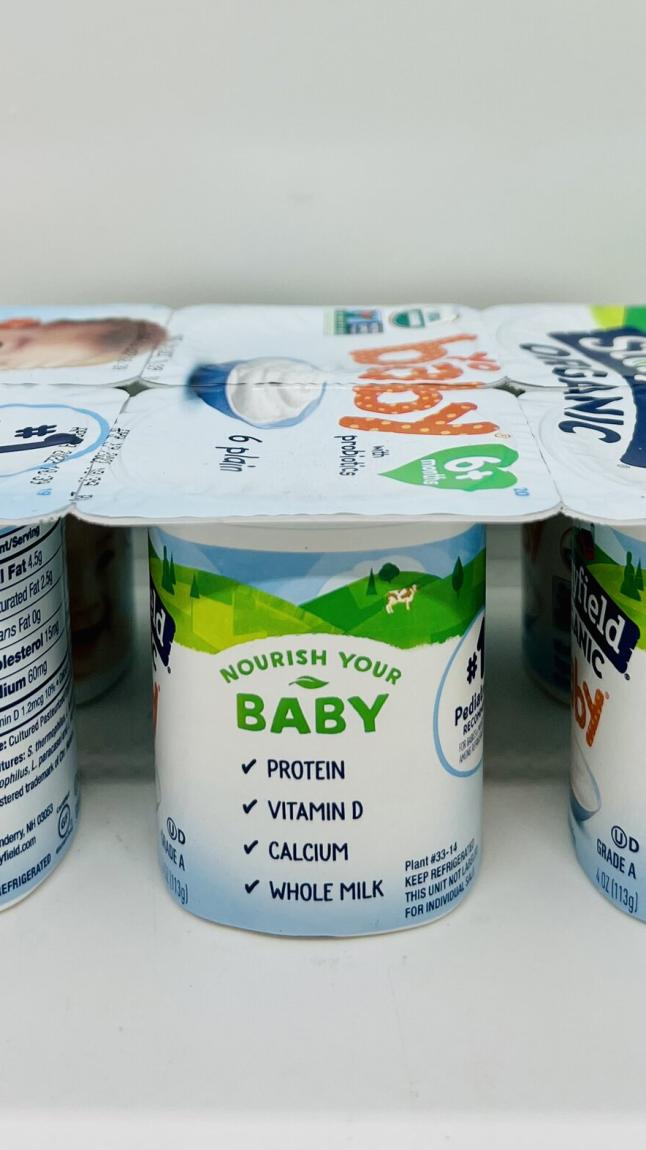 Stonyfield organic yo baby 6m.+ Yogurt 6 plain