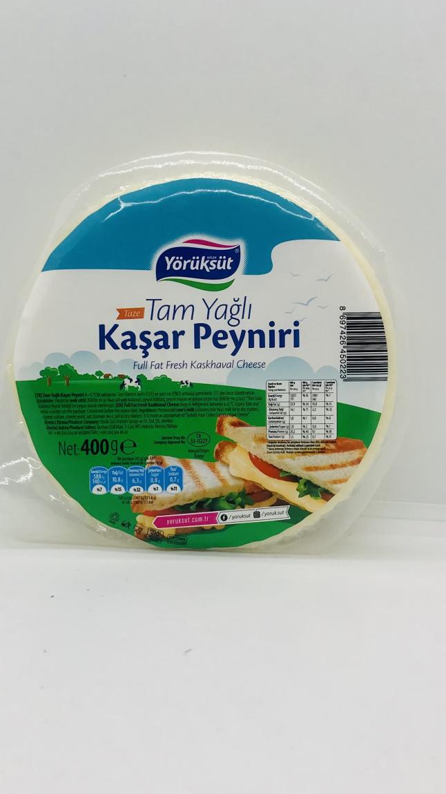 Fresh Kasseria cheese 400g.