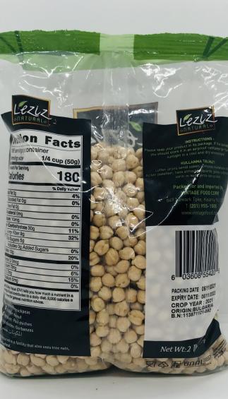 Leziz Chickpeas 908g.