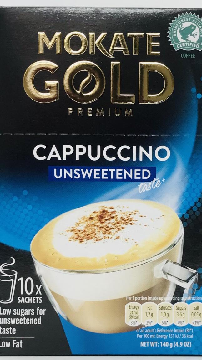 Mokate Gold Cappuccino Unsweetened 140g