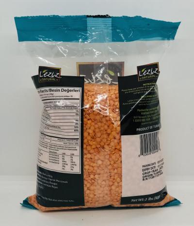 Leziz Red Lentils 1kg.