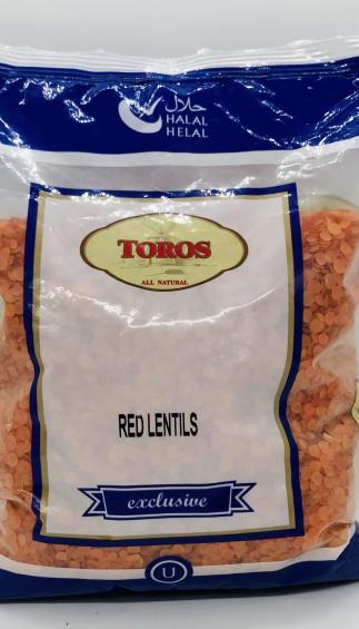 Toros Red Lentils 1kg