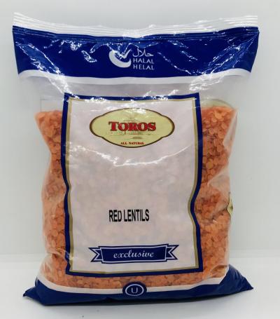 Toros Red Lentils 1kg