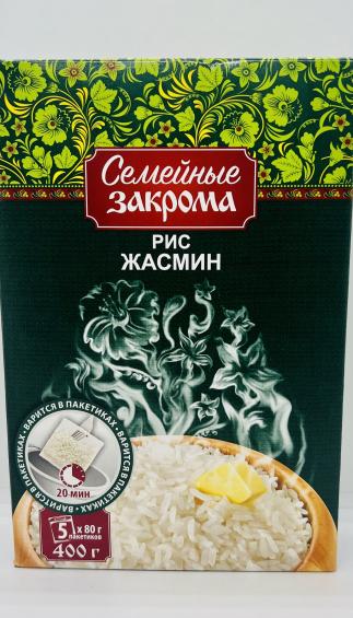 Semeyniye Zakroma Jasmine rice 400g.