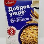 Uvelka Six Grain Flakes 350g.